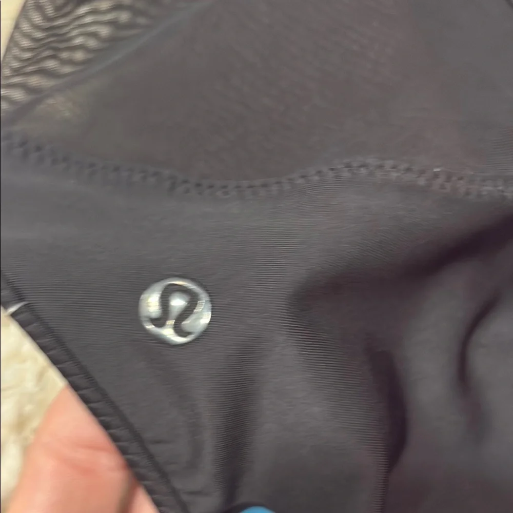 Lululemon Black Salty Swim Front Racer - Picture 4 of 5